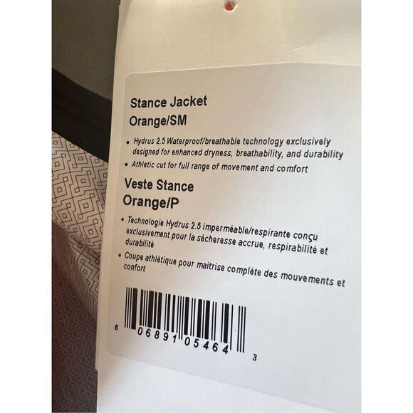 Kokatat Men's Orange High Neck Waterproof Hydrus Stance Jacket Size Small - Picture 6 of 6